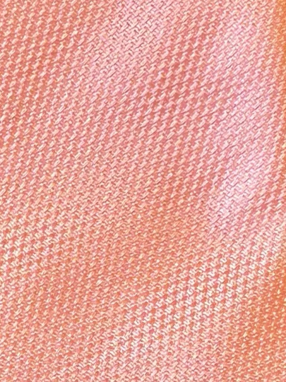 Charles Tyrwhitt Pink 100% Silk Tie Textured Solid Woven Jermyn St Luxury - Picture 6 of 6
